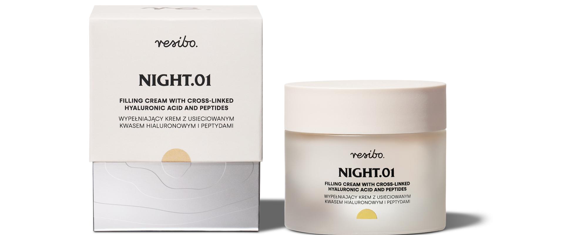 Nocna pielęgnacja z Resibo: nowość krem Night.01